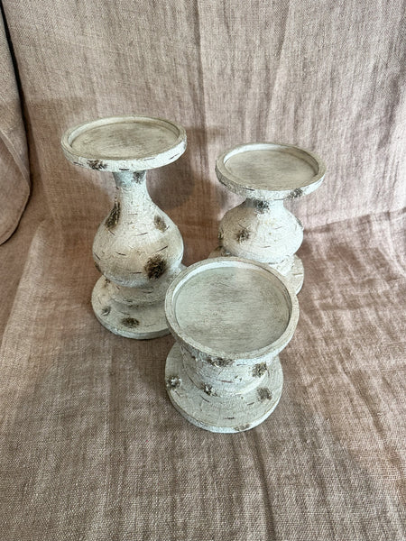 Birch & Gold Candle Holder (LG)