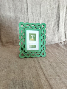 Green Wooden Picture Frame