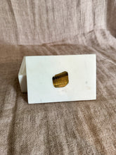 Load image into Gallery viewer, Marble Box with Tiger&#39;s Eye
