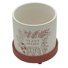 Load image into Gallery viewer, 5in Plant Mama Pot with Saucer
