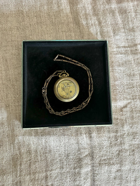 Vintage Pocket Watch Necklace T2