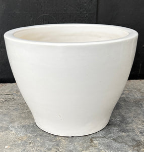 Ceramic Wavy Planter White