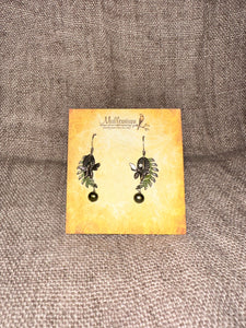 Bee & Leaf Earrings