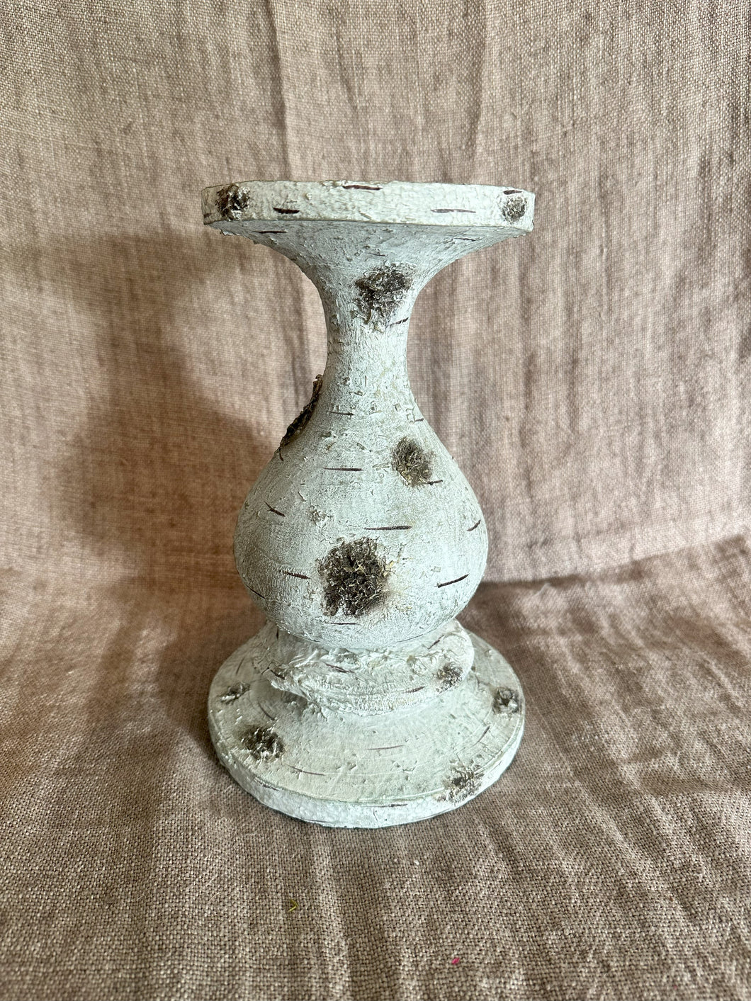 Birch & Gold Candle Holder (LG)