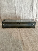 Load image into Gallery viewer, Metal &amp; Glass Display Box
